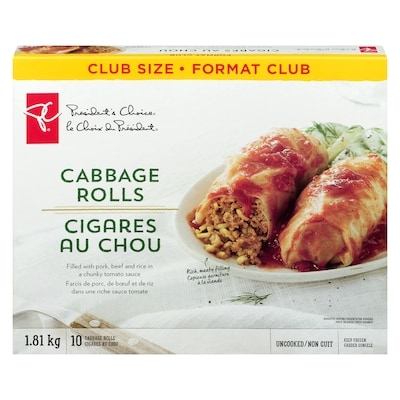 le Choix du Président Cigares au chou 1.81 kg, 1,10 $/100g