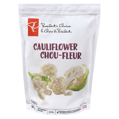 le Choix du Président Fleurons de chou-fleur 500 g, 1,00 $/100g