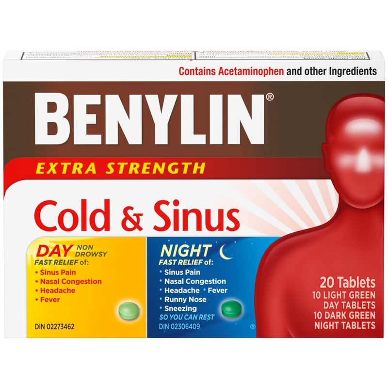 Cold & Sinus Day/Night 24-Hour Convenience