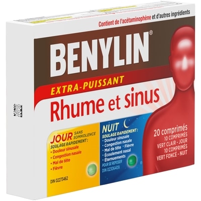 Rhume et sinus Jour Nuit 24 h