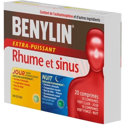 Rhume et sinus Jour Nuit 24 h