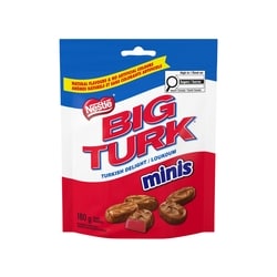 Nestlé Big Turk Minis Re-Sealable Pouch 180 g, $3.22/100g