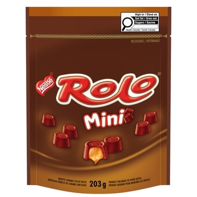 Nestlé Rolo Mini, Reclosable Pack 203 g, $3.44/100g