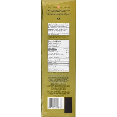 Tablette de chocolat au lait