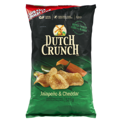 Old Dutch Dutch Crunch Jalapeno & Cheddar Chips 525 g, $1.43/100g