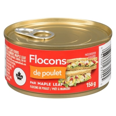 Maple Leaf Flocons de poulet de Maple Leaf 156 g, 1,28 $/100g