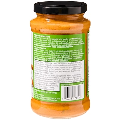 Sauce de cuisson korma