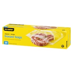 EARL_SHOP出品 No Name Large Zipper Freezer Bags - 30 ea | Loblaws