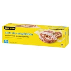 Lot De 60 Sacs Réutilisables à Fermeture Éclair - 3 Tailles (0.5L, 2.5L, 3.5L) Pour Congélation & Aliments