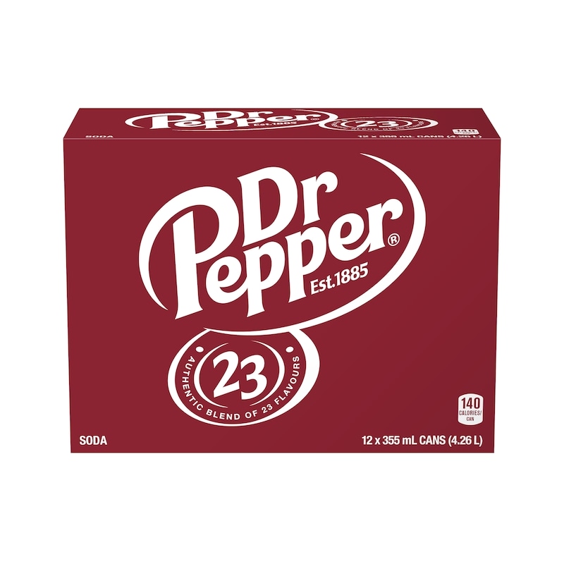 Dr Pepper Soda - 12x355.0 ml | Zehrs