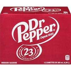 Dr Pepper Dr Pepper Boissons gazeuses 12x355.0 ml, 0,19 $/100ml