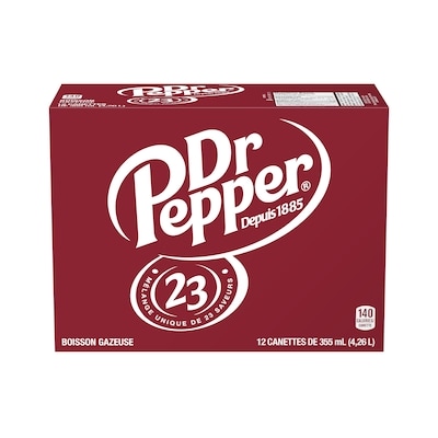 Dr Pepper Dr Pepper Boissons gazeuses 12x355.0 ml, 0,21 $/100ml