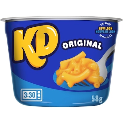 Kraft Bols-Goûters De Macaroni Et Fromage Original 58 g, 5,84 $/100g