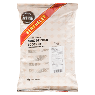 Berthelet Poudre à tarte noix de coco 1 kg, 1,40 $/100g