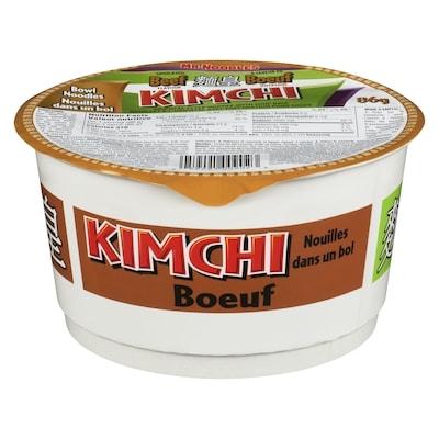 Mr Noodles Nouille Boeuf Kimchi 86 g, 2,31 $/100g
