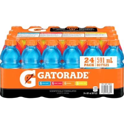 Gatorade Frost 4 Flavour Sports Drink 24x591.0 ml, $0.18/100ml
