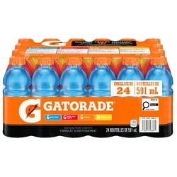 Gatorade Coffret assortiment boissons sportives 24x591.0 ml, 0,15 $/100ml