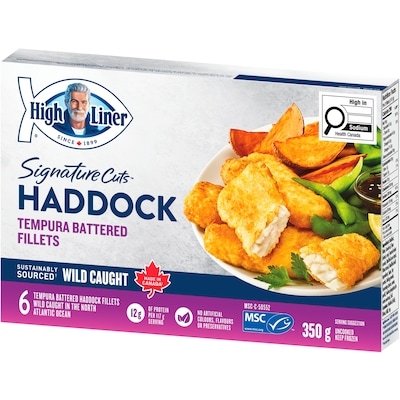Signature Cuts Tempura Battered Haddock