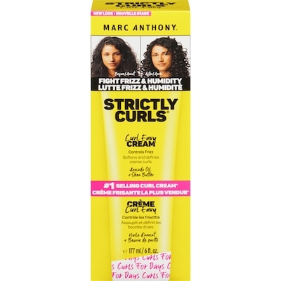 Marc Anthony Bye.Bye Frizz Strictly Curls Curl Envy Perfect Styling Cream 177 ml, $7.06/100ml