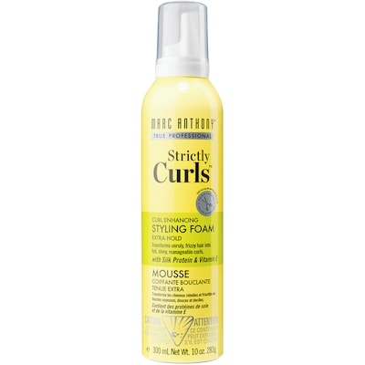 Marc Anthony Mousse coiffante volumisante de la gamme Strictly Curls 300 ml, 5,50 $/100ml