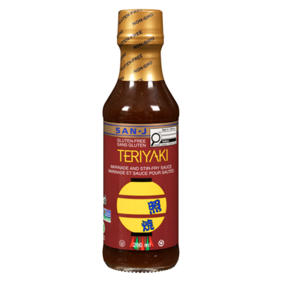 San J Sauce teriyaki sans gluten 296 ml, 2,80 $/100ml