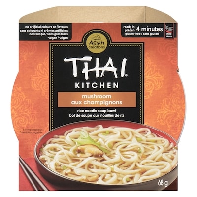 Thai Kitchen Mushroom Rice Noodle Soup Bowl 68 g, $4.84/100g