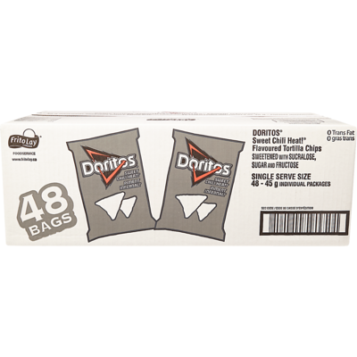Doritos Sweet Chili Heat, Vending Chips 48x45.0 g, $1.94/100g