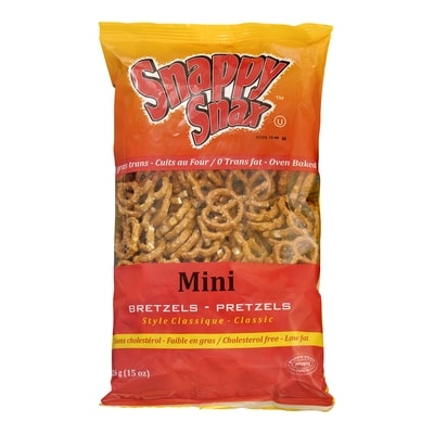 Snappy Snax Kosher Mini Pretzels 426 g, $0.89/100g