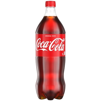 Coca-Cola Cola Bottle 1 l, $0.19/100ml
