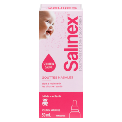 Salinex Gouttes nasales 30 ml, 21,63 $/100ml