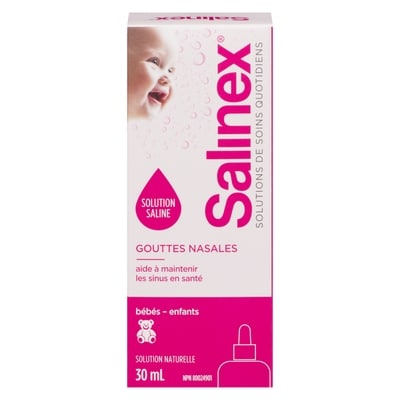 Salinex Gouttes nasales 30 ml, 24,97 $/100ml