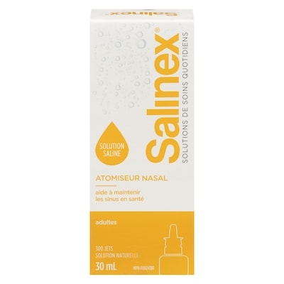 Salinex Atomiseur Nasal Adultes 30 ml, 19,90 $/100ml