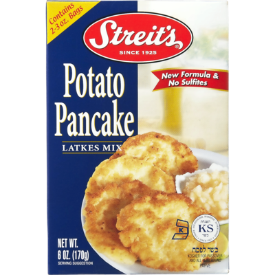 Streits Mélange à crêpes aux pommes de terre casher 170 g, 2,35 $/100g