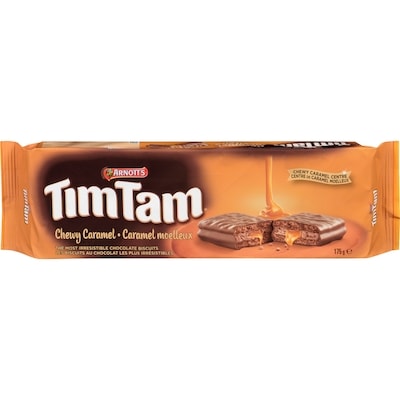 Arnott's Tim Tam Biscuits, Chewy Caramel 175 g, $2.57/100g