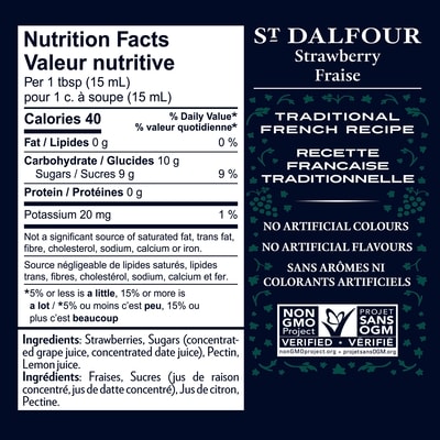 St Dalfour Strawberry Fruit Spread 225 ml, $2.67/100ml