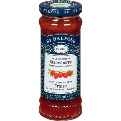 St. Dalfour Tartinade à la fraise 225 ml, 3,11 $/100ml