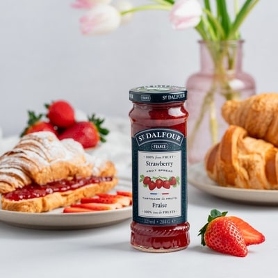 Tartinade de fruits fraise