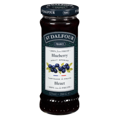 St. Dalfour Tartinade aux bleuets 225 ml, 2,67 $/100ml