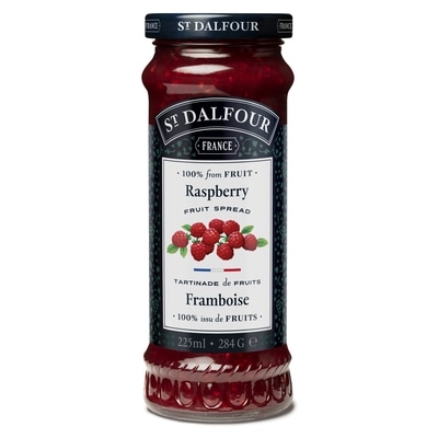 St Dalfour Raspberry Fruit Spread 225 ml, $2.67/100ml