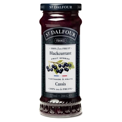 St. Dalfour Tartinade de fruits cassis 225 ml, 2,67 $/100ml