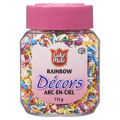 Cake Mate Rainbow Décor 113 g, $3.09/100g