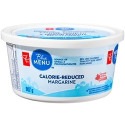 PC Blue Menu Blue Menu Calorie Reduced Margarine 907 g, $0.72/100g
