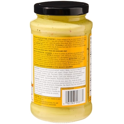 Sauce de cuisson au cari jaune thaï