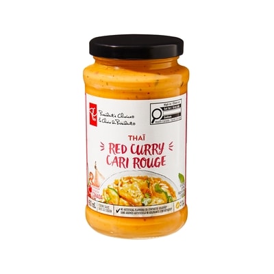le Choix du Président Sauce de cuisson cari rouge thaï 400 ml, 1,50 $/100ml