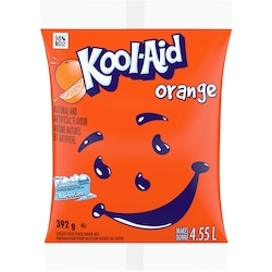 Kraft Barbotine Kool-Aid orange 392 g, 1,09 $/100g