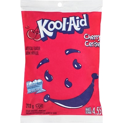 Kool-Aid Slushies, Cherry      392 g, $1.09/100g