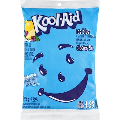 Kool-Aid Slushies, Ice Blue Raspberry    392 g, $1.09/100g
