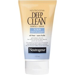 Neutrogena Doux exfoliant Deep Clean 125 ml, 9,71 $/100ml