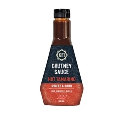 KFI Tamarind Hot chutney sauce 455 ml, $0.83/100ml