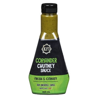 KFI Chutney Sauce, Coriander 455 ml, $0.88/100ml